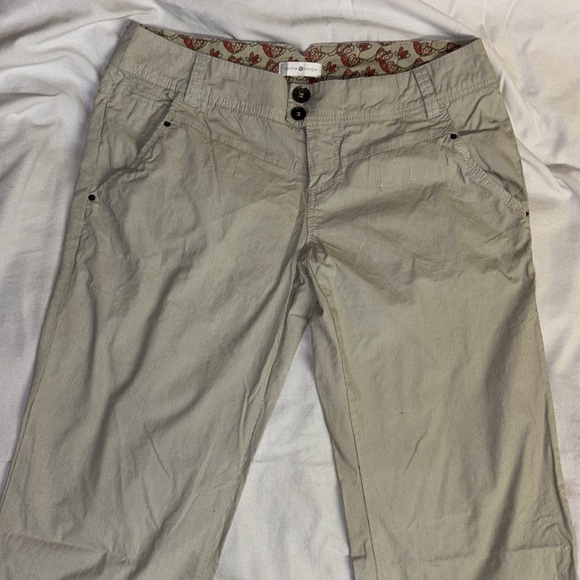 Cache Cache Women’s Lightweight Flare Summer Pants Size US12 Euro 40 - Picture 2 of 7